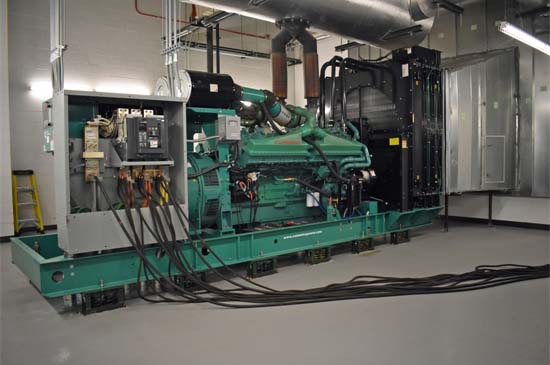 Generator Maintenance Includes Load Testing