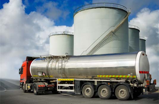 Diesel Fuel Truck & Holding Tanks