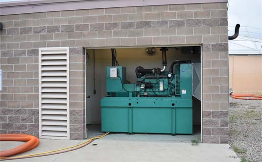 Maintaining & Load Testing Emergency Generator