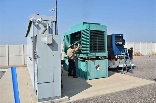Load Testing & Maintaining Outdoor Generator