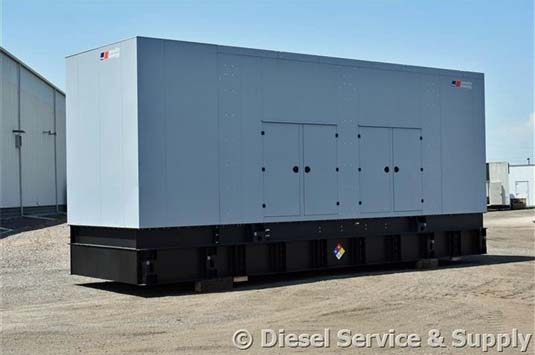 MTU 1000 kW Outdoor Generator Set