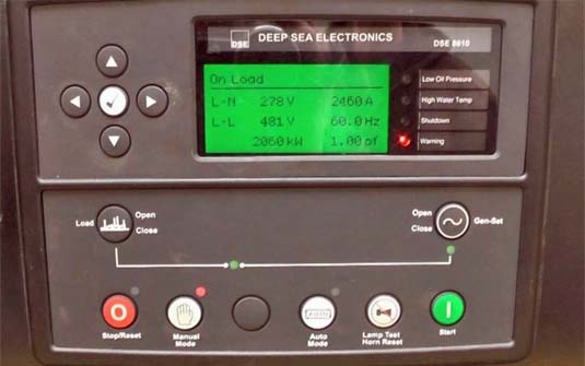 DC60D Generator Set Controller Genset Parameters Monitor for Diesel/Gasoline/Gas 